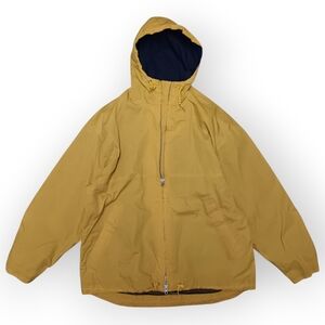 90s GAP Bold Yellow Hooded Jacket - M